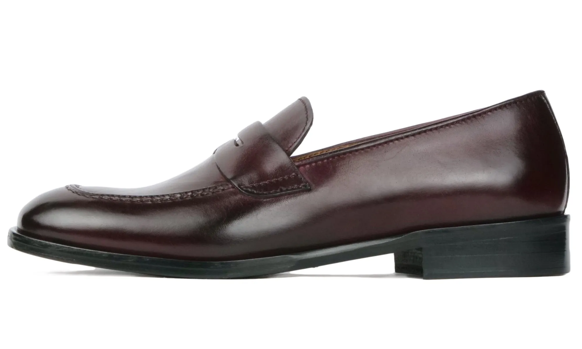 Roma Penny Loafer Oxblood