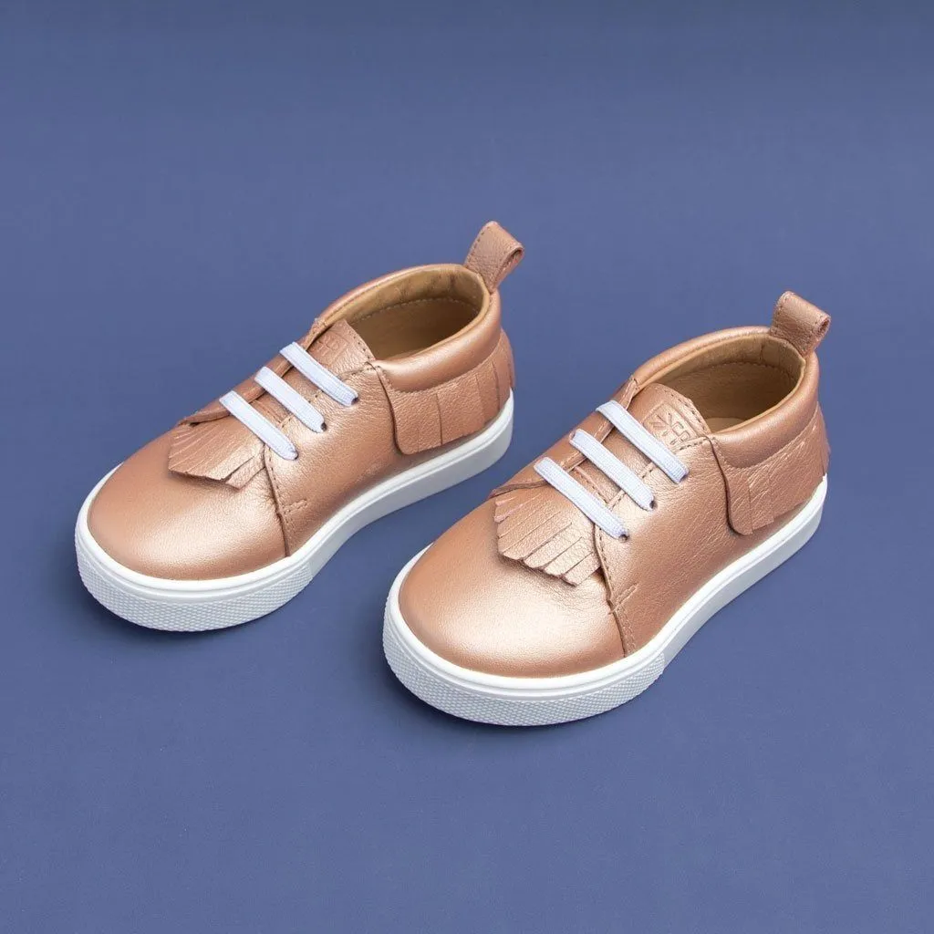 Rose Gold Sneaker Mocc