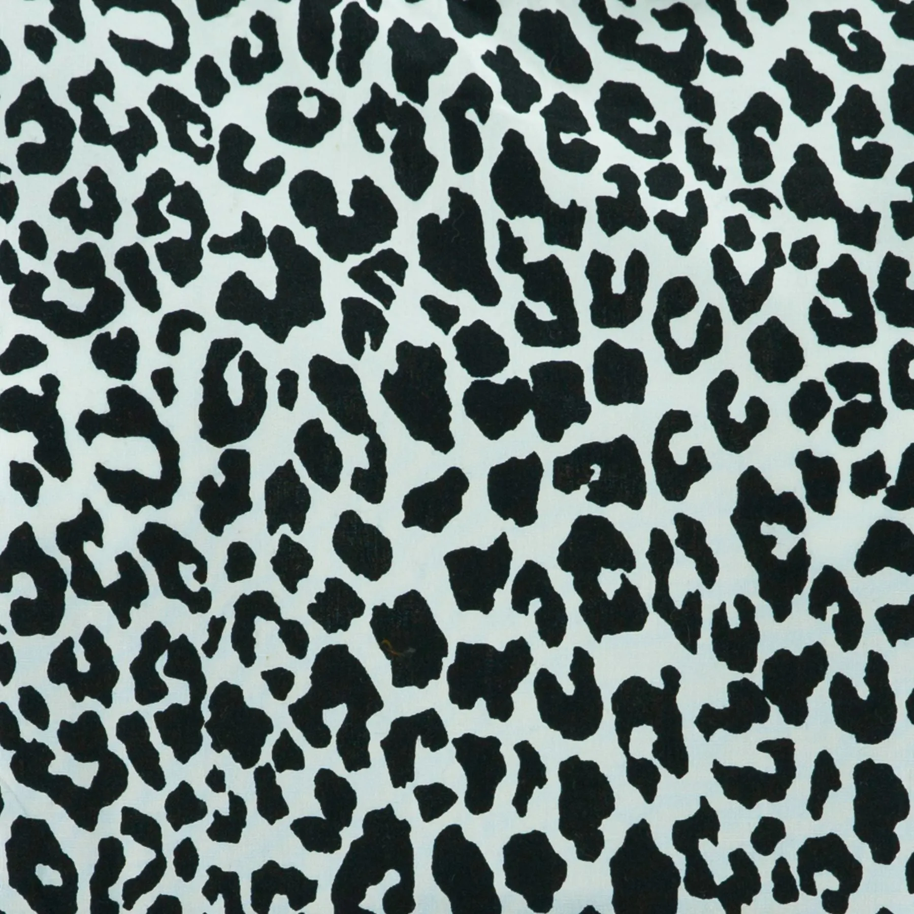 Ruched Box Top - Monochrome Leopard