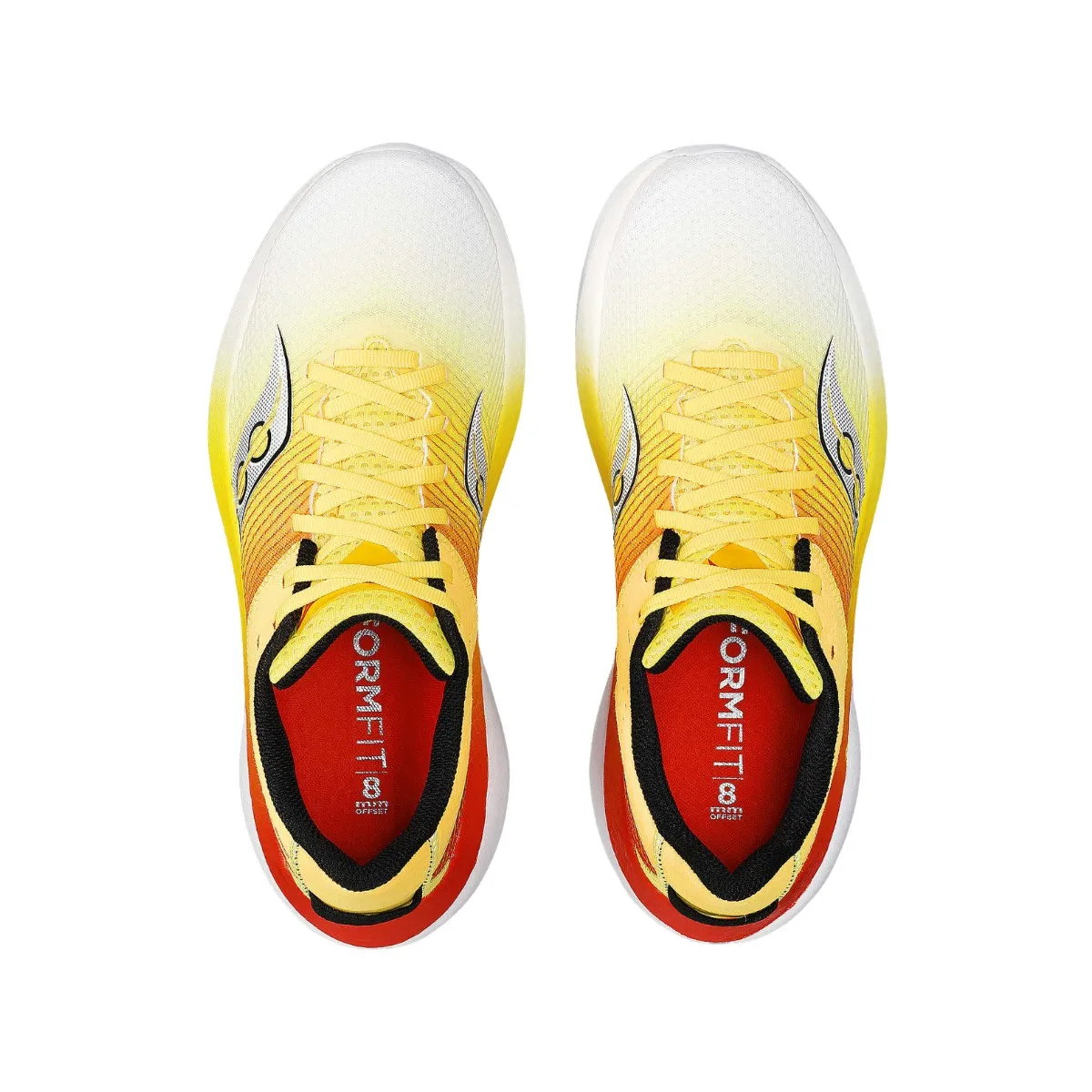 Saucony Kinvara Pro Yellow Red SS24 Sneakers