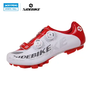 SIDEBIKE Athlet Cycling Shoes Men MTB Mountain Bike Shoes Bicycle Self-Locking Nylon-Fibreglass Shoes patillas Clismo