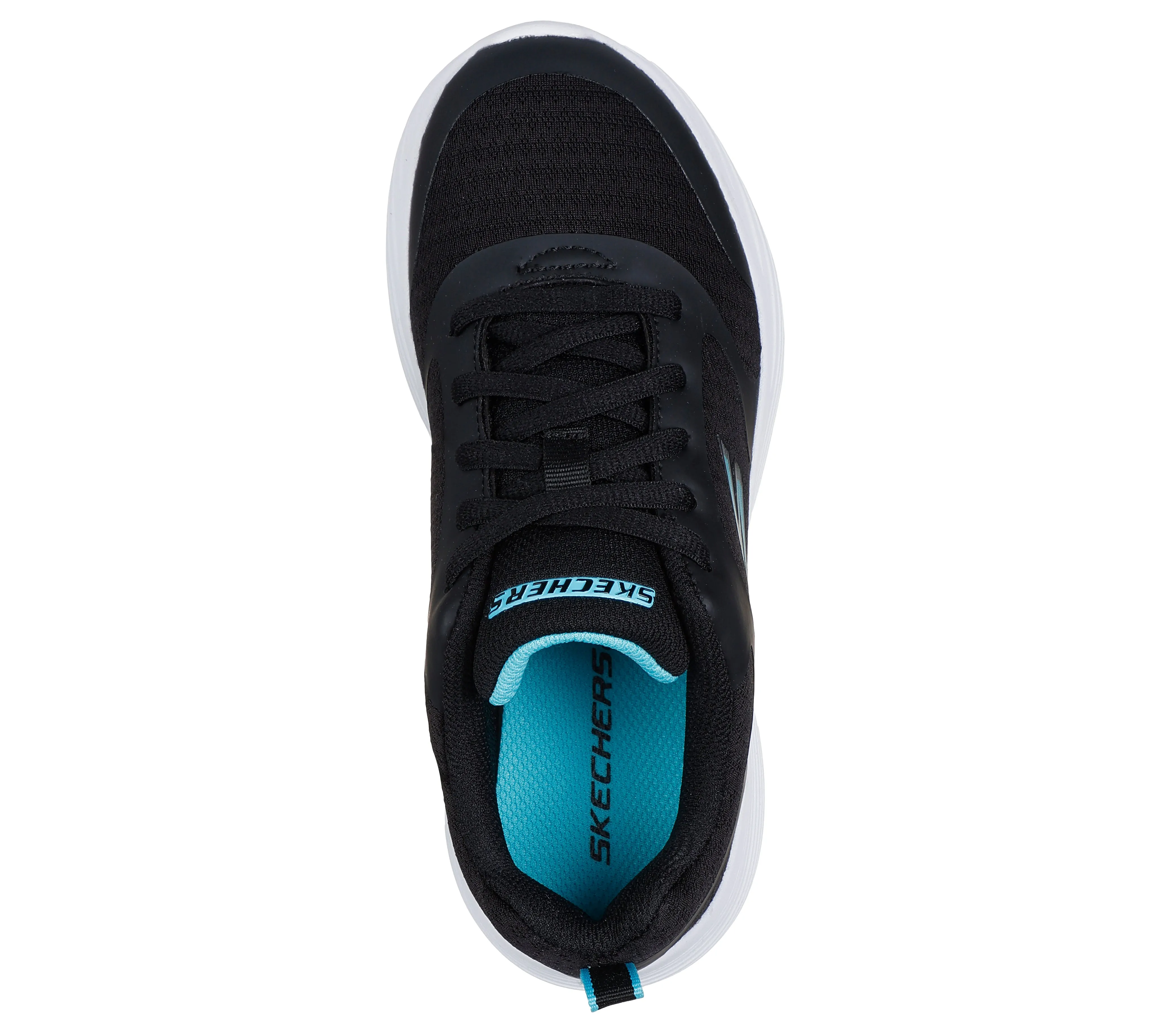 Skechers Go Run 400 Runner Reset Boys Black Blue Trainer