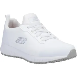 Skechers Slip Resistant Squad Myton Trainers White 42