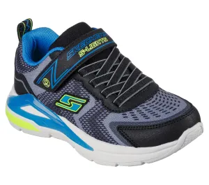 Skechers Trinamics Boys Black Blue Trainer