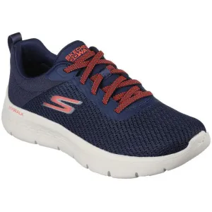 Skechers Womens Trainer Go Walk Flex Navy/Coral