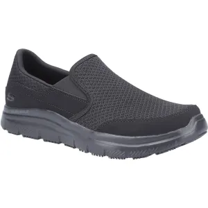 Skechers Workwear Flex Advantage - McAllen Sr Occupational Shoe OB Black