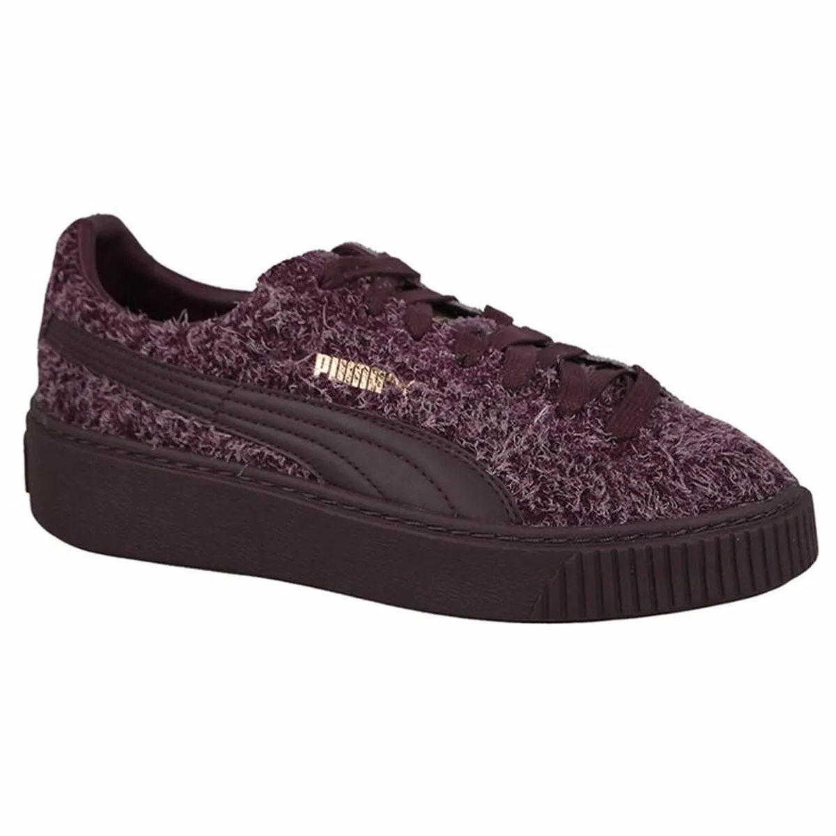 Sports Trainers for Women Puma Suede Platform Eletal  Purple