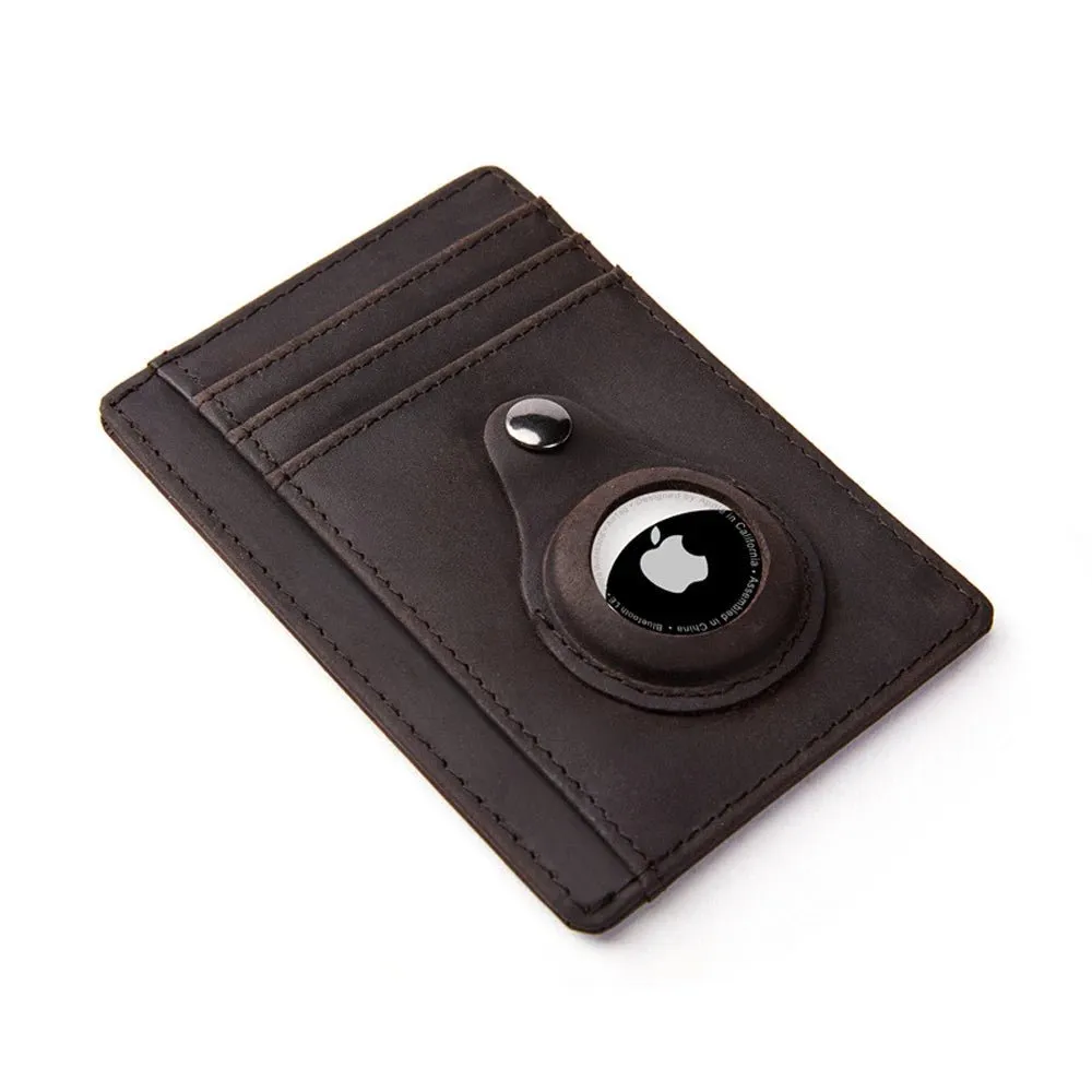 StormShield Leather AirTag Wallet