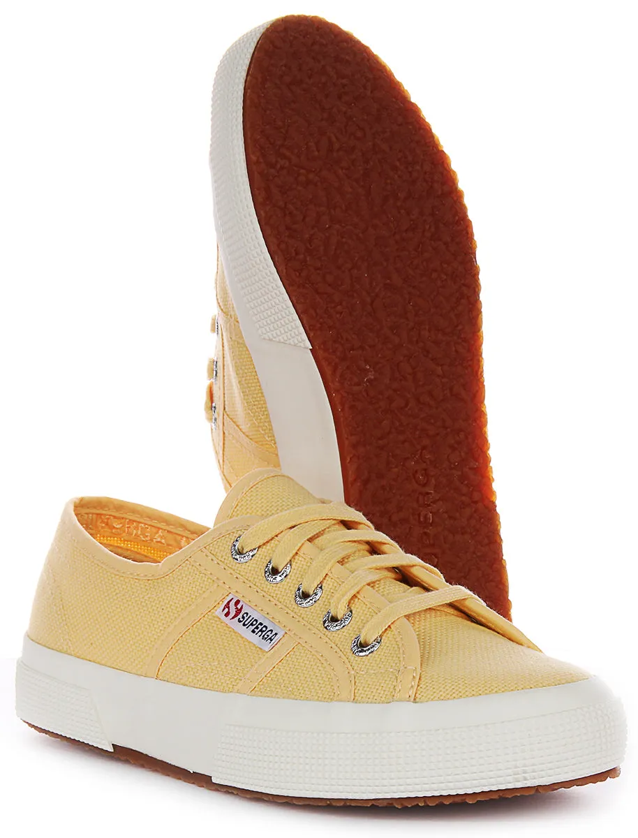 Superga 2750 Cotu Classic In Peach Yellow