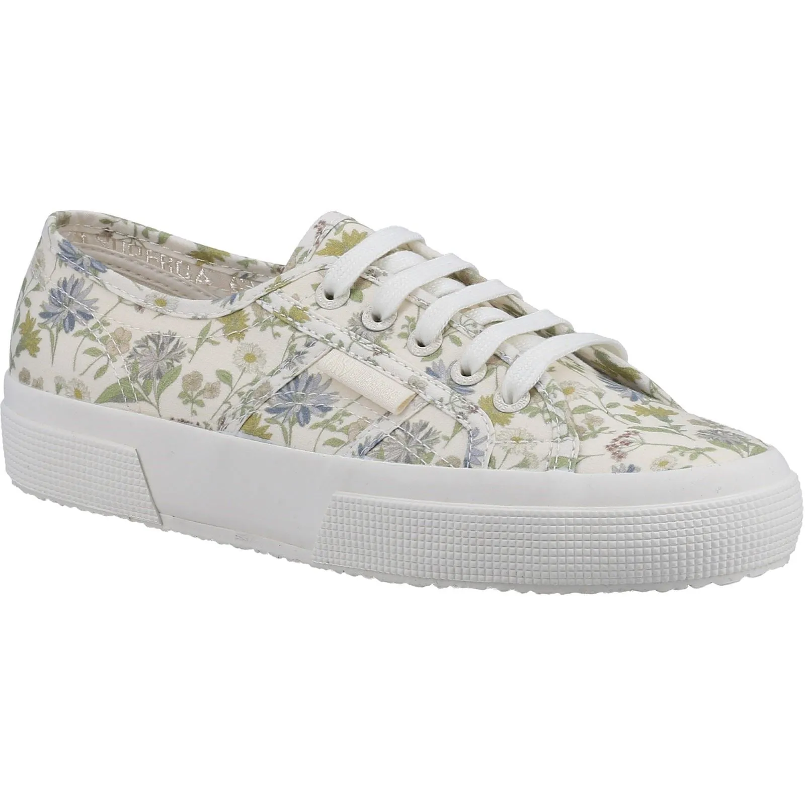 Superga 2750 Floral Print Cotton Women's White/Floral Print Trainers