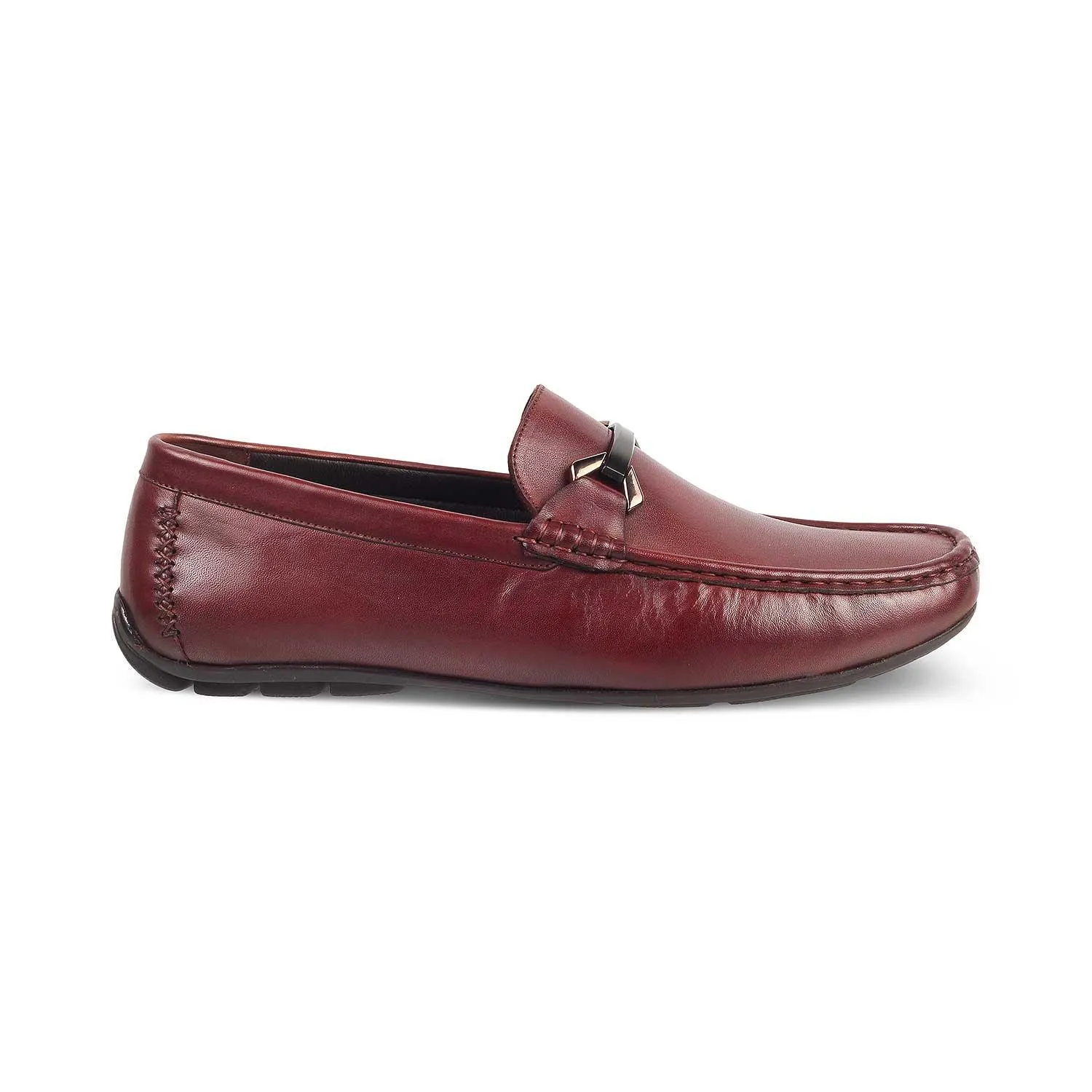 The Sobuck Tan Men's Leather Driving Loafers Tresmode