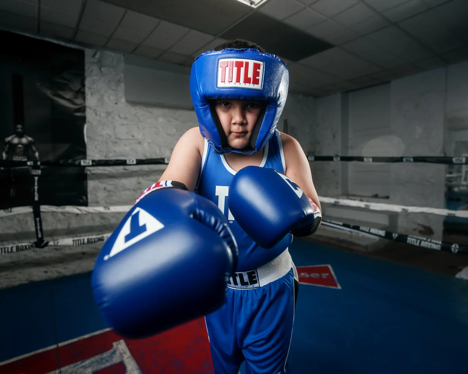 TITLE Classic USA Boxing Competition Headgear – Open Face