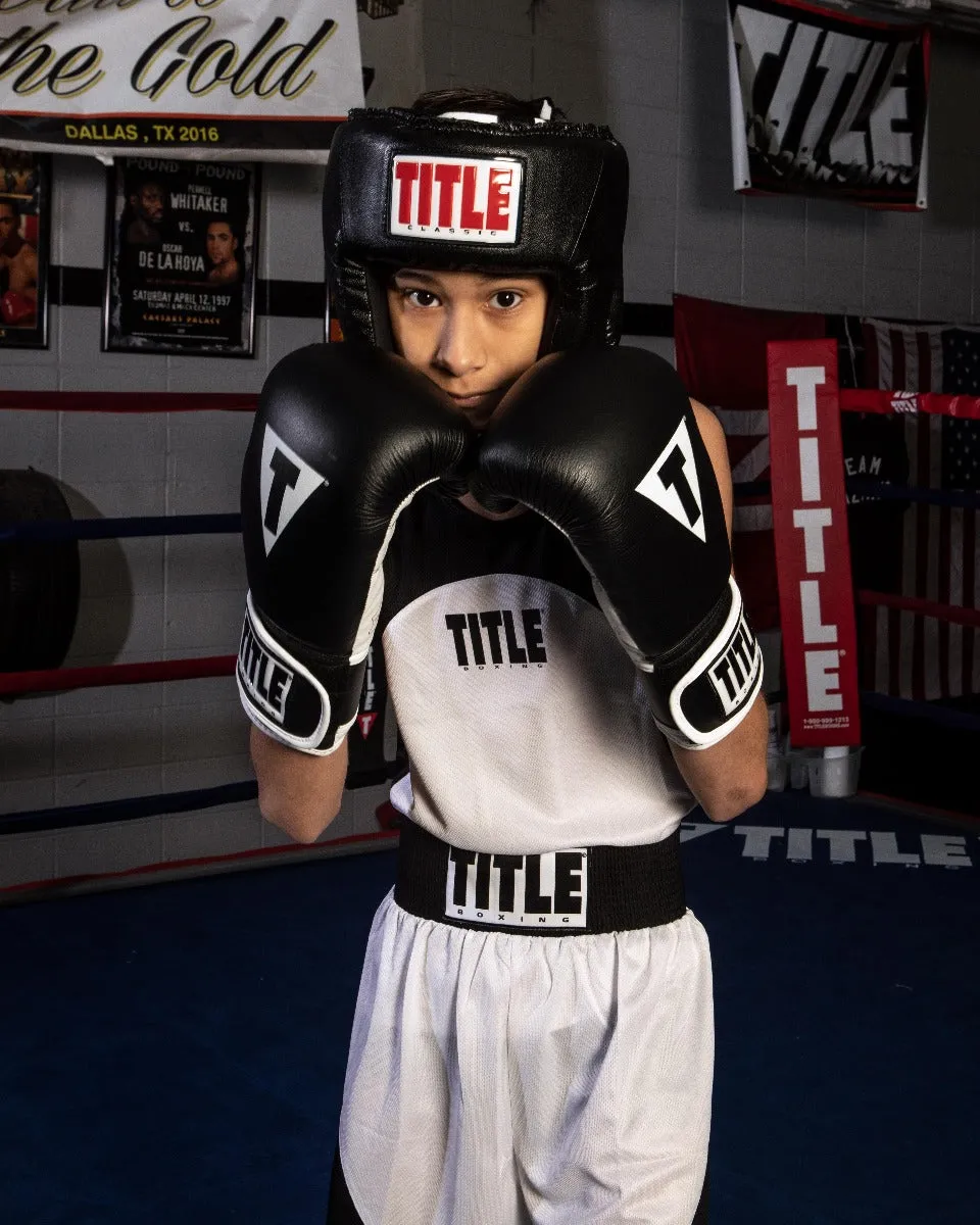 TITLE Classic USA Boxing Competition Headgear – Open Face