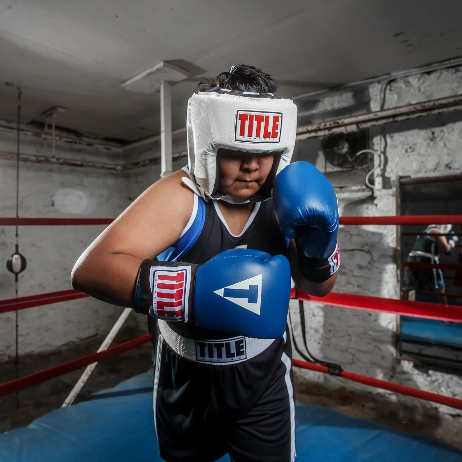 TITLE Classic USA Boxing Competition Headgear – Open Face