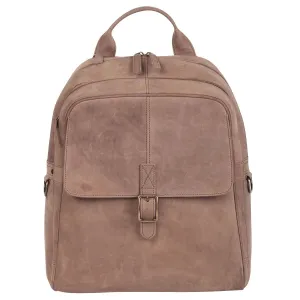 Toby Vintage Leather Laptop Backpack