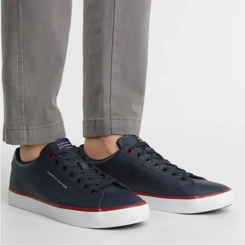 Tommy Hilfiger Hi Vulc Core Low Leather Men FM0FM04731-NVY