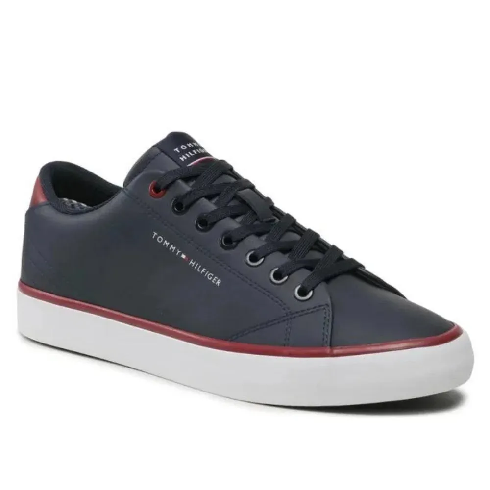 Tommy Hilfiger Hi Vulc Core Low Leather Men FM0FM04731-NVY