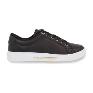 Tommy Hilfiger Womens Trainer Golden HW Court Black/Gold