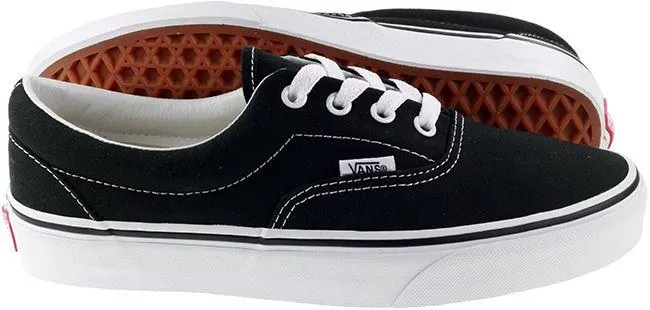 Vans Trainers Womens Era Black White