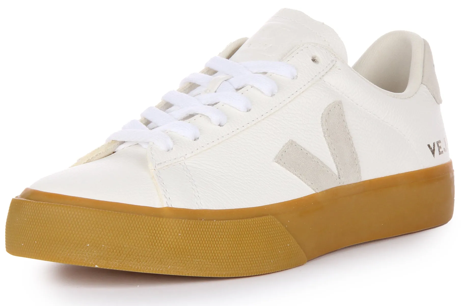 Veja Campo Chromefree In White Gum For Women