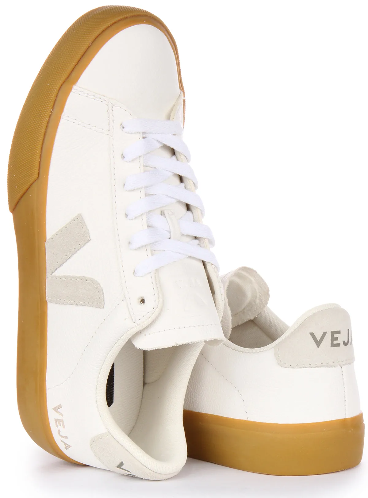 Veja Campo Chromefree In White Gum For Women