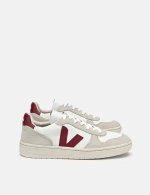 Veja V-10 B-Mesh Trainers - White/Marsala