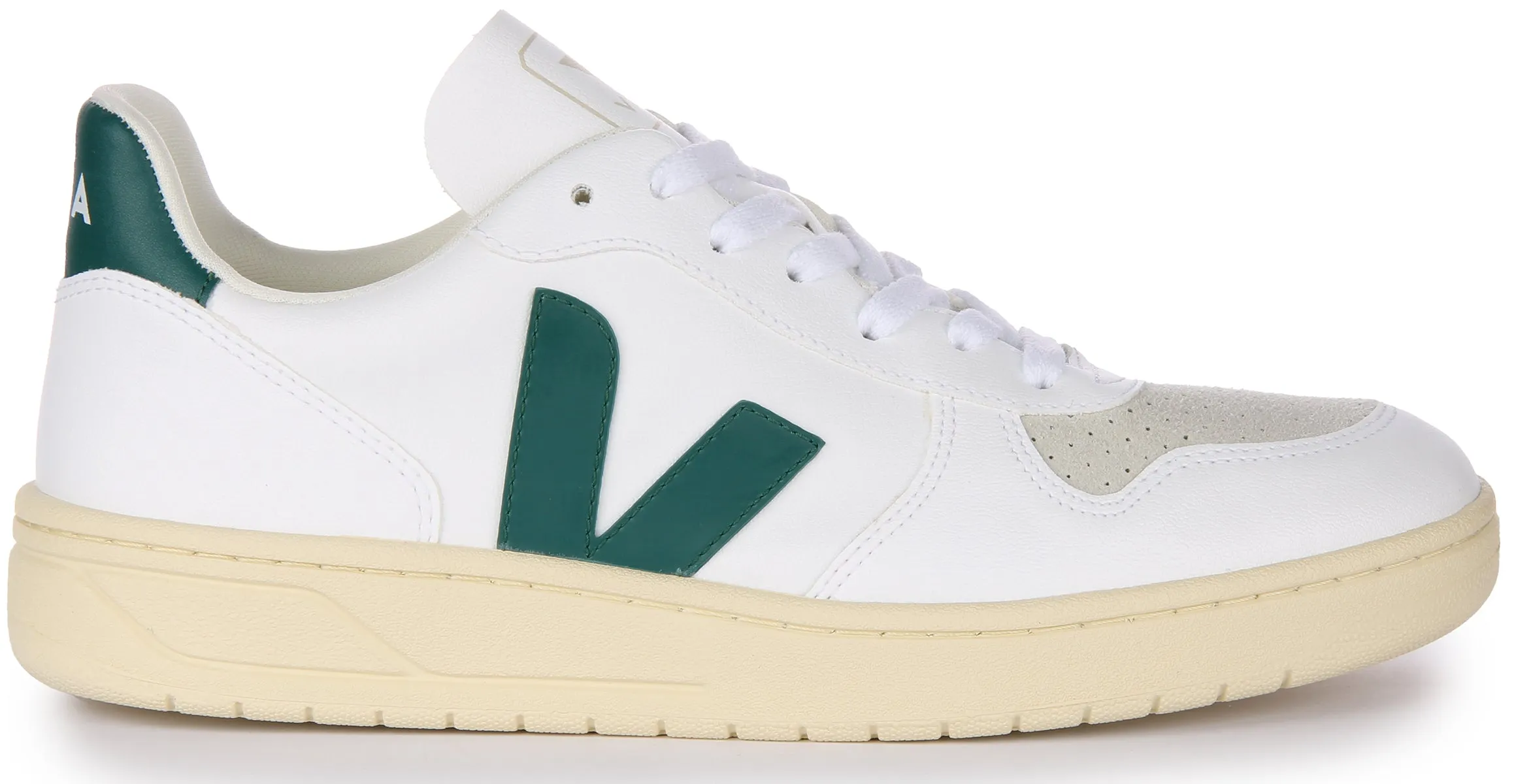 Veja V 10 CWL In White Green For Men