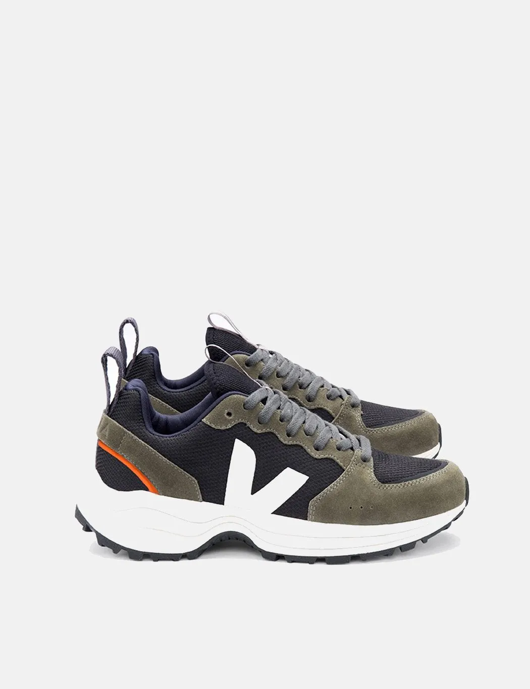 Veja Venturi Bastille B-Mesh - Black Olive Pierre