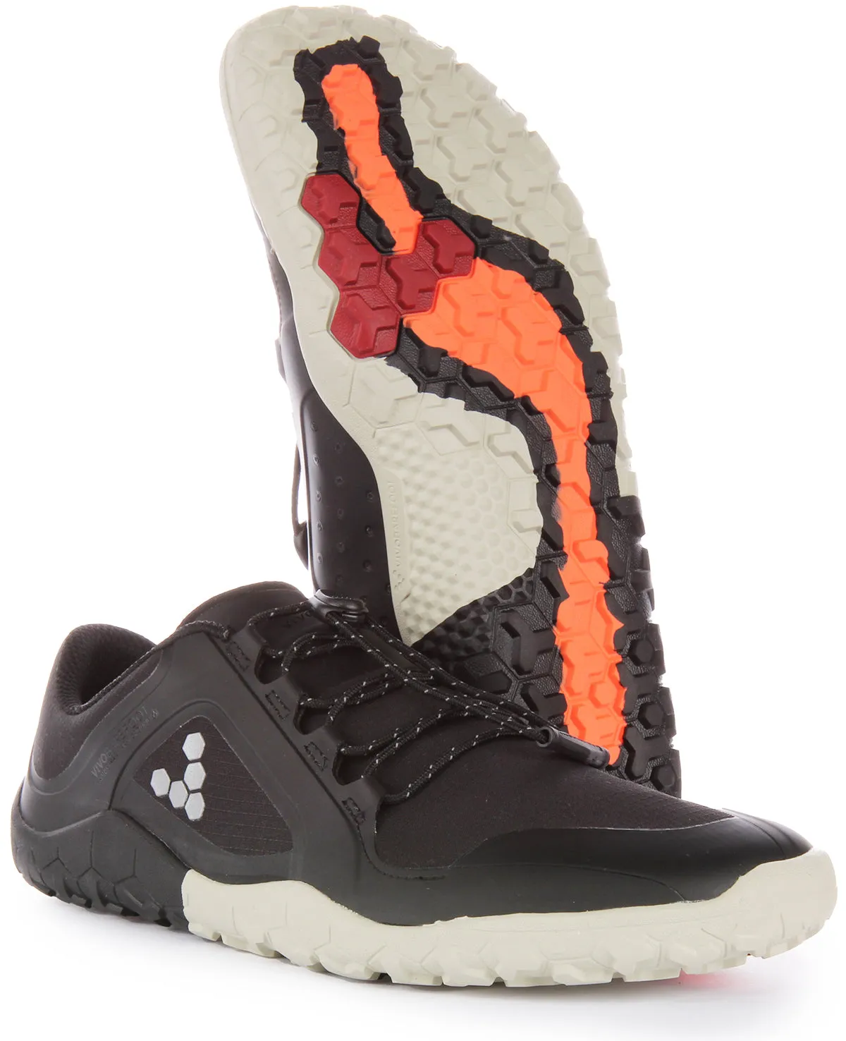 Vivobarefoot Primus Trail 3 In Black White For Women