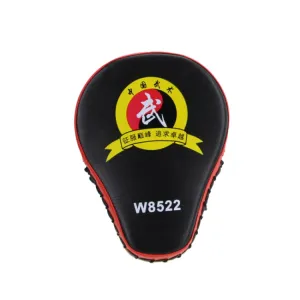 W8522 Sanda Boxing Hand Target Adult Thickened Curved Hand Target(Red)