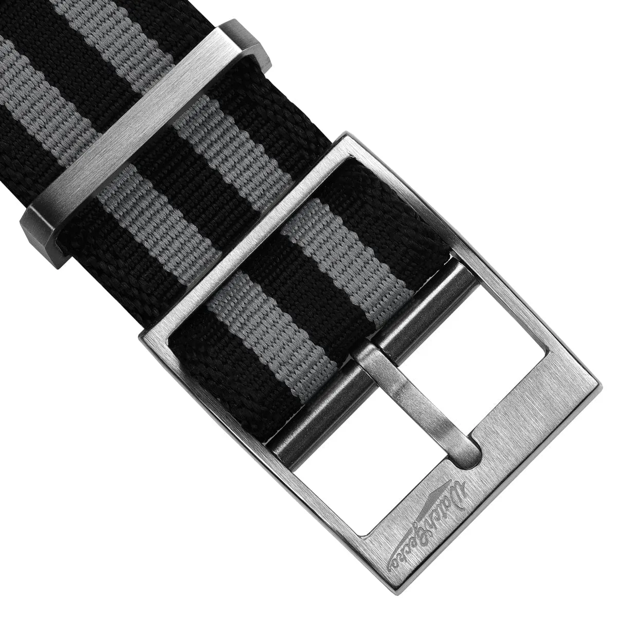 WatchGecko Signature Single Pass Military Nylon Watch Strap - Bond