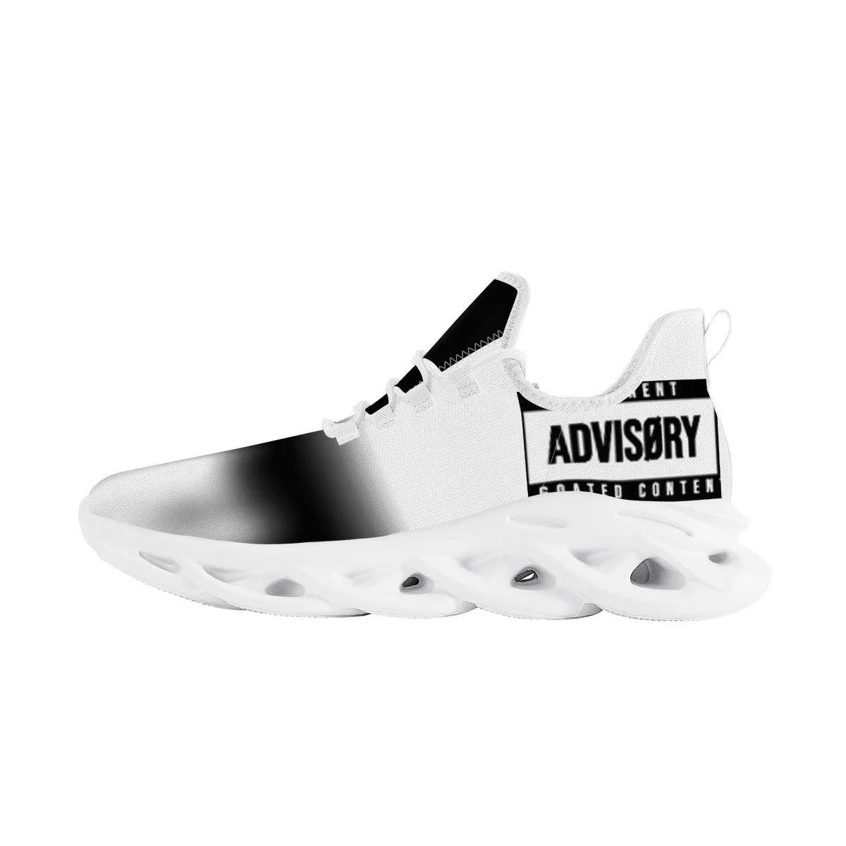 White Advisory | Custom Cool Shoes | Shoe Zero