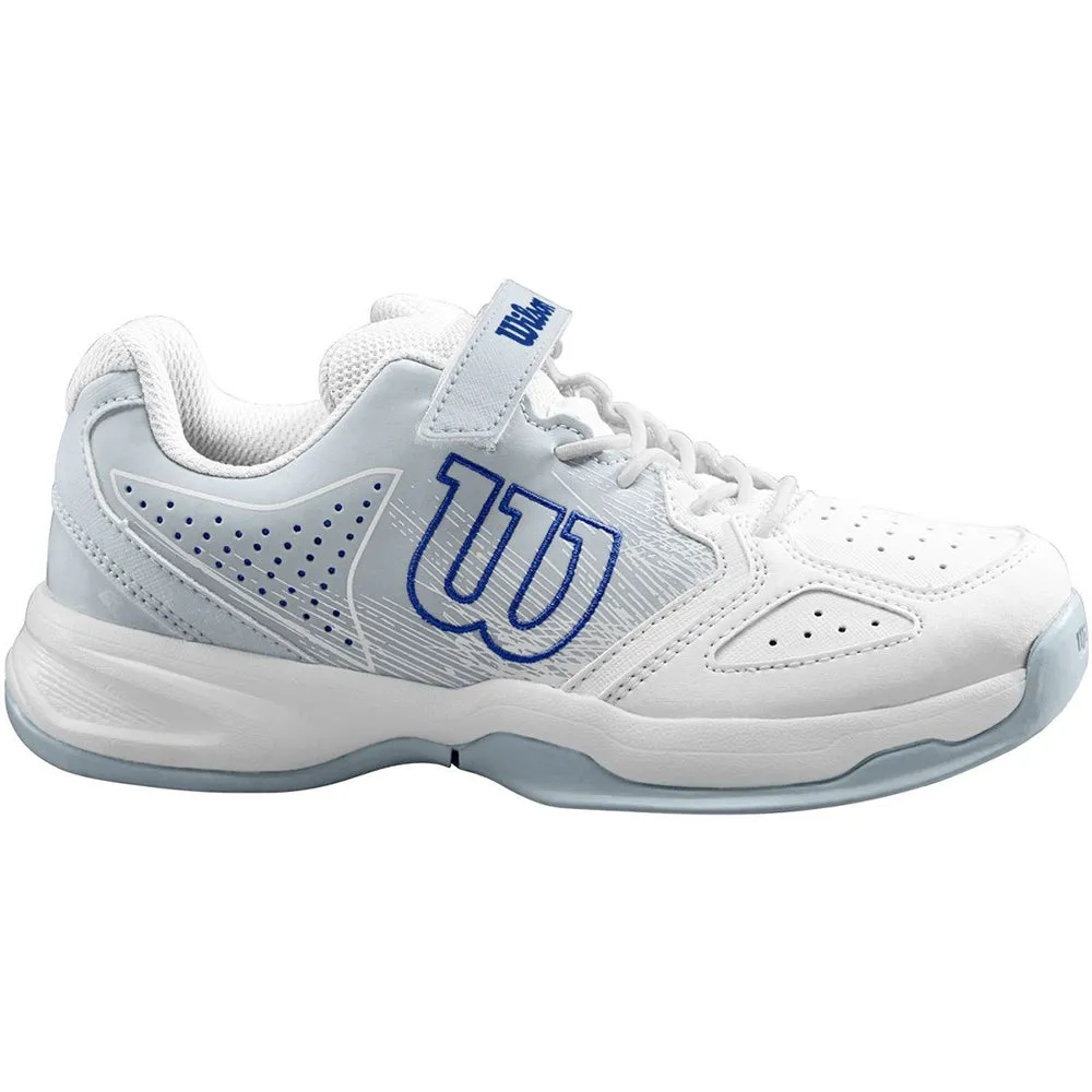 Wilson Kaos K (Junior) - White/Pearl Blue/Dazzling Blue