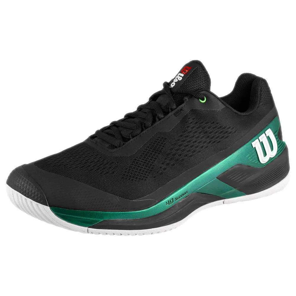 Wilson Men's Rush Pro 4.0 Blade - Black/Deep Teal