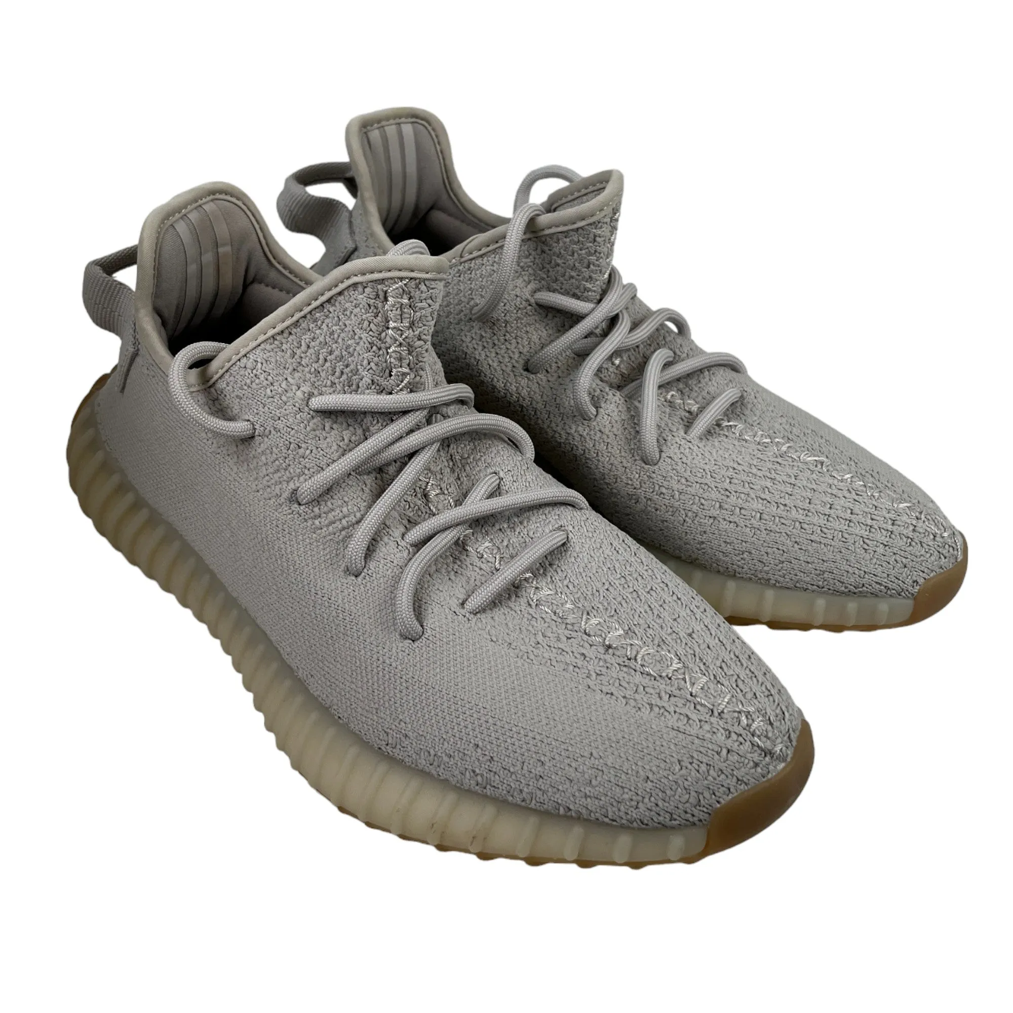 Women's 350 Boost Sesame Low Trainers Grey Size EU 40 / UK 7