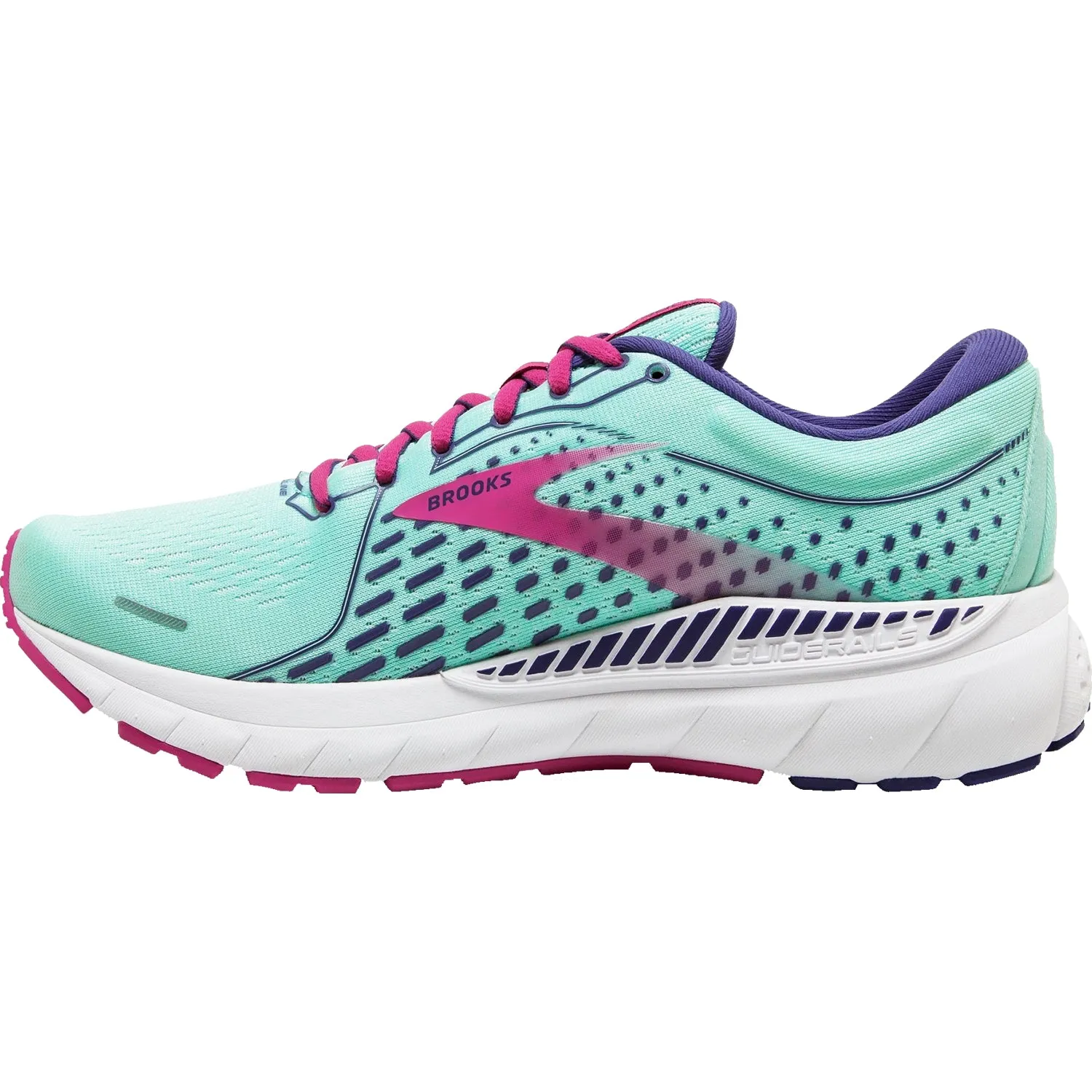 Women's Adrenaline GTS 21 Yucca/Navy/Fuchsia Mesh