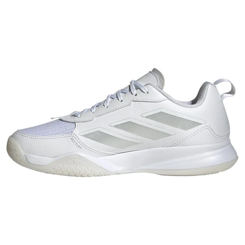 Women`s AvaFlash Tennis Shoes White and Metallic Silver