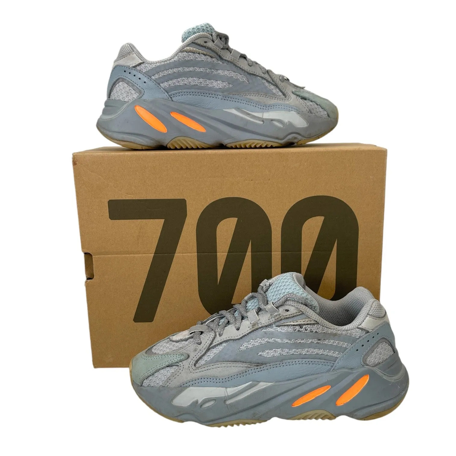 Women's Boost 700 V2 Inertia Low Trainers Grey Size EU 36.5 / UK 3.5