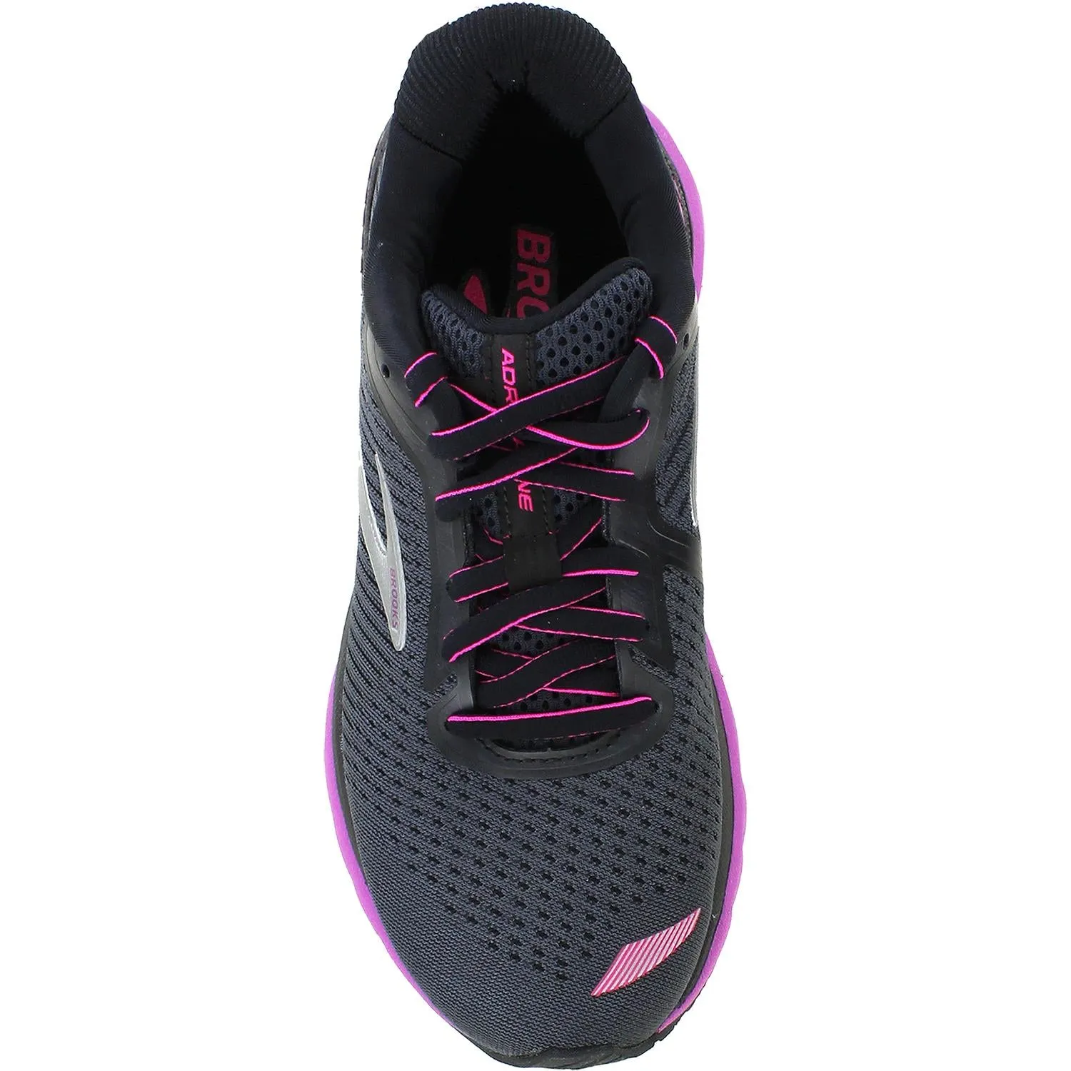 Women's Brooks Adrenaline GTS 20 Ebony/Black/Hollyhock Mesh