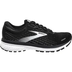 Women's Brooks Ghost 13 Black/Blackened Pearl/White Mesh