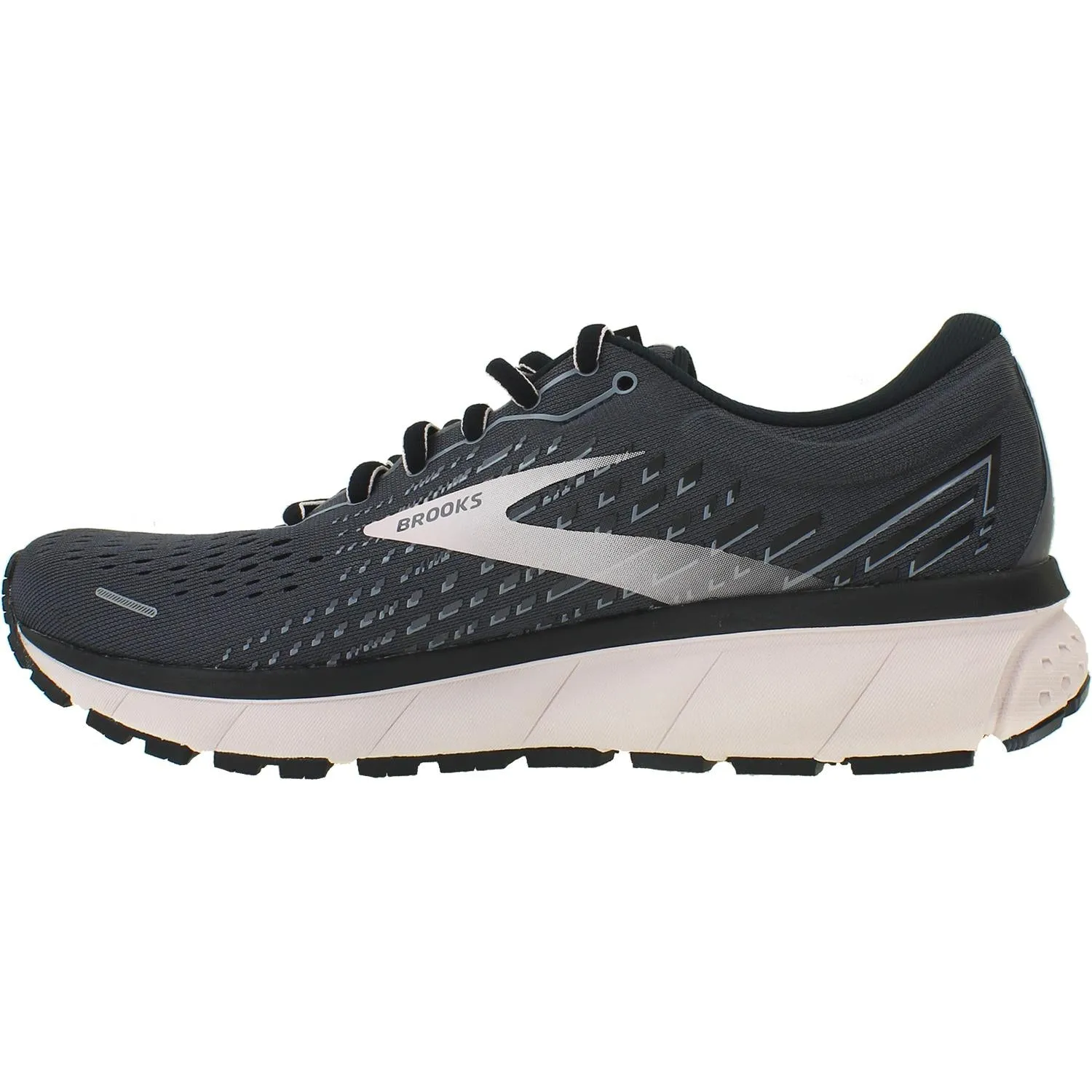 Women's Brooks Ghost 13 Black/Pearl/Hushed Violet Mesh