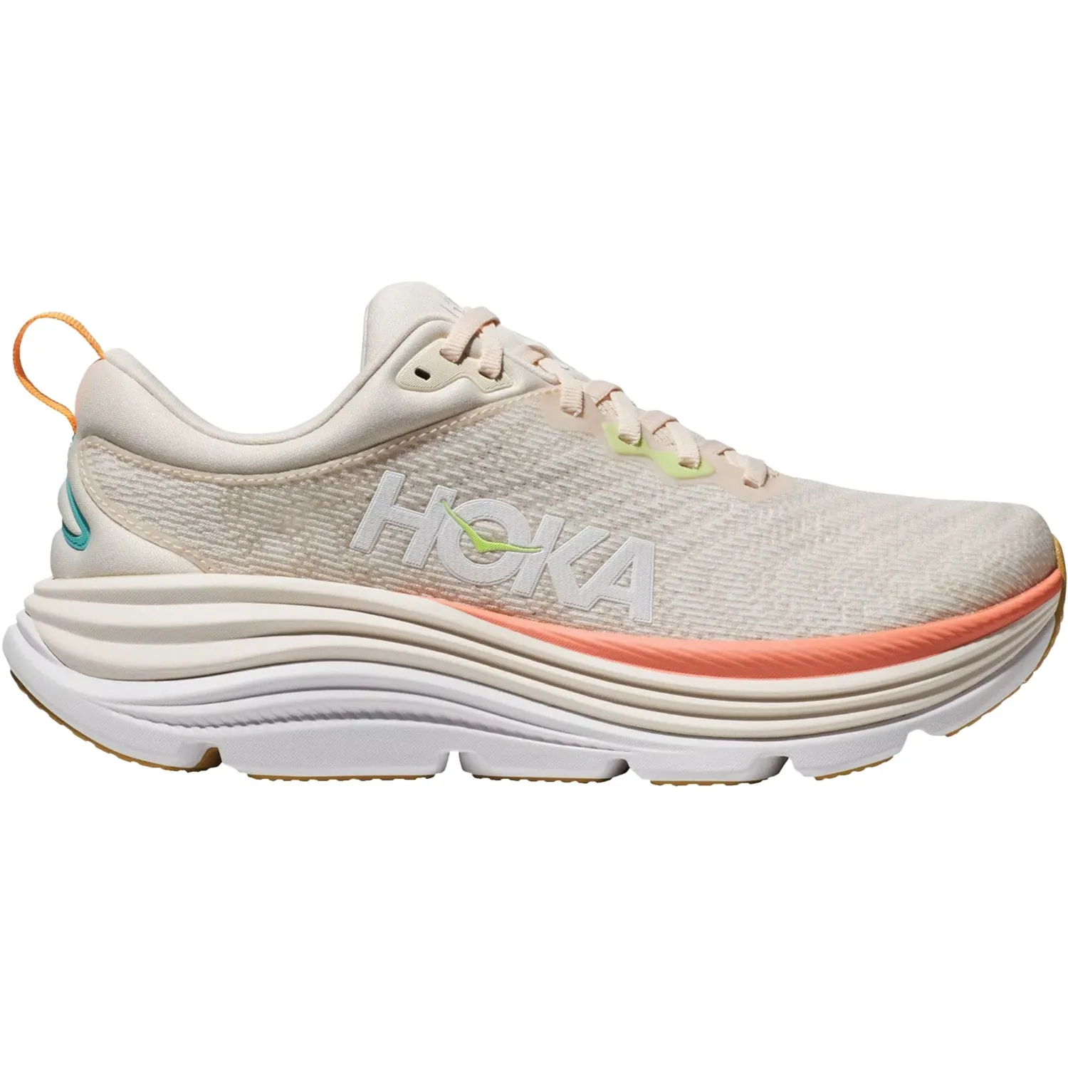 Women's Hoka Gaviota 5 Vanilla/Eggnog Mesh