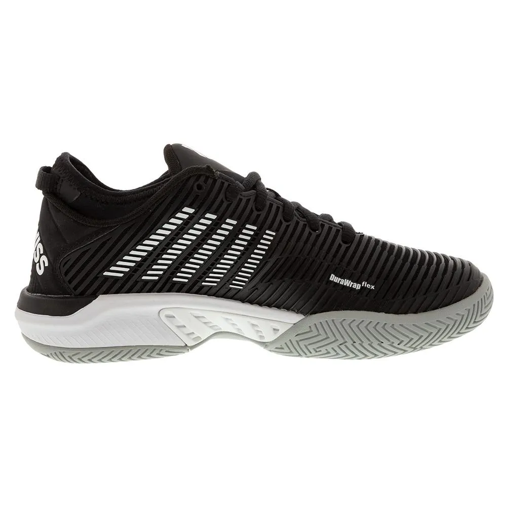 Women's Hypercourt Supreme Tennis Shoes Black and White