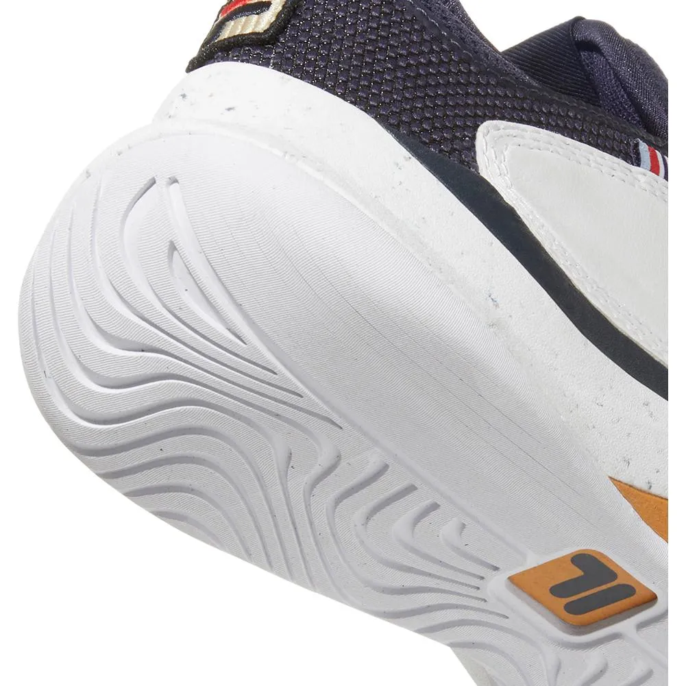 Women's Mondo Forza Tennis Shoes White and Navy