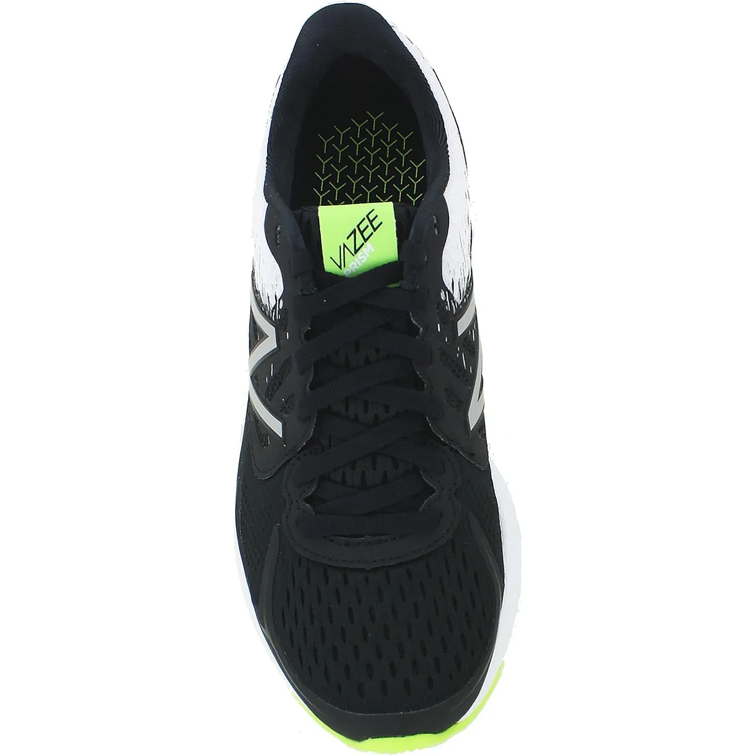 Women's New Balance WPRSMBW2 Vazee Prism Black/White/Lime Glo Mesh