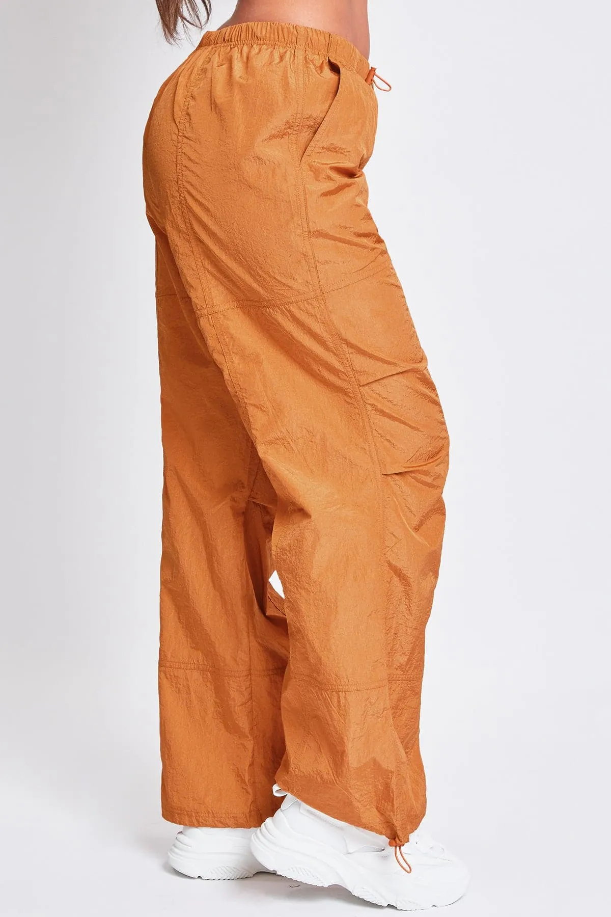 Women's Pull-On Nylon Parachute Pants