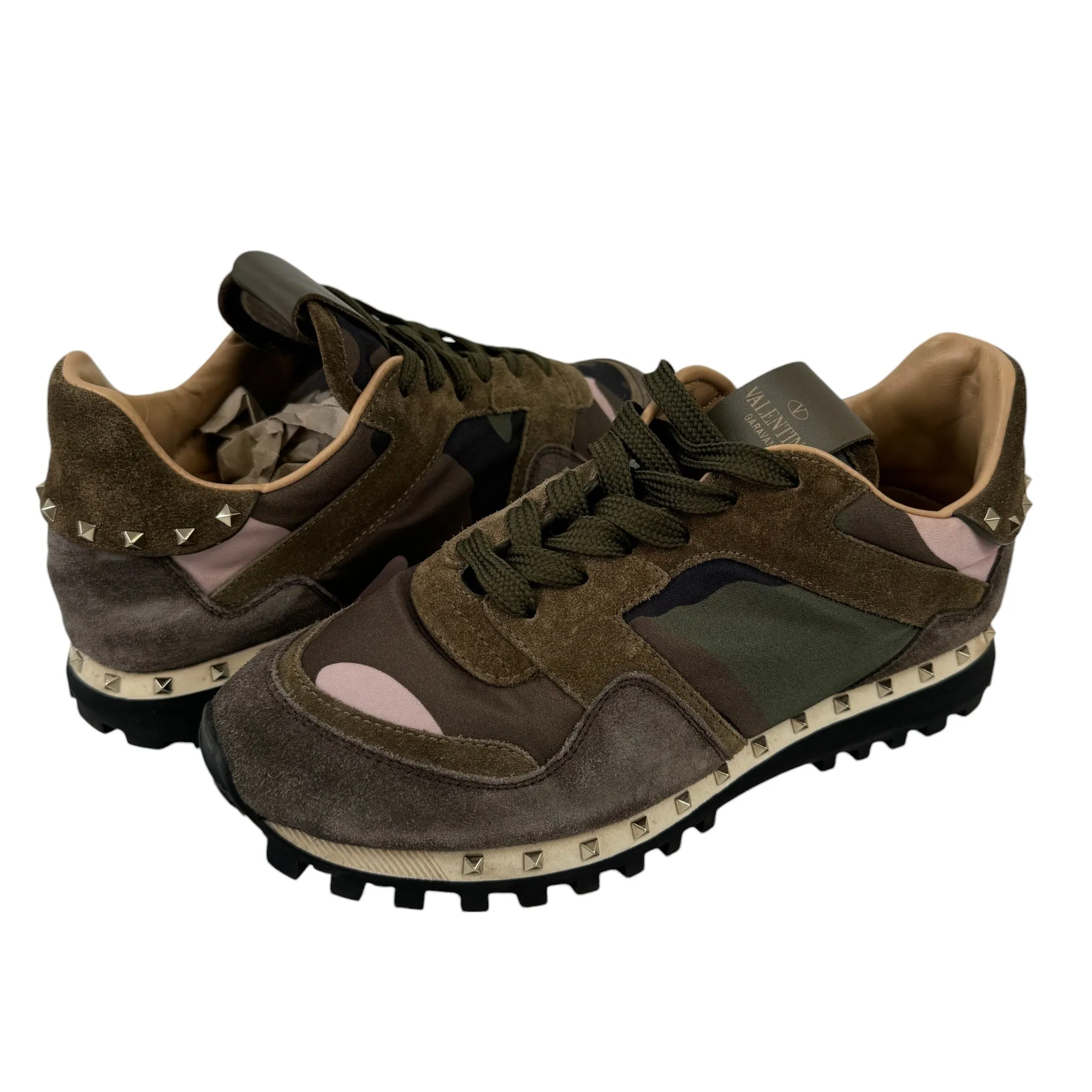 Women's Rockrunner Low Trainers Khaki Size EU 37.5 / UK 4.5