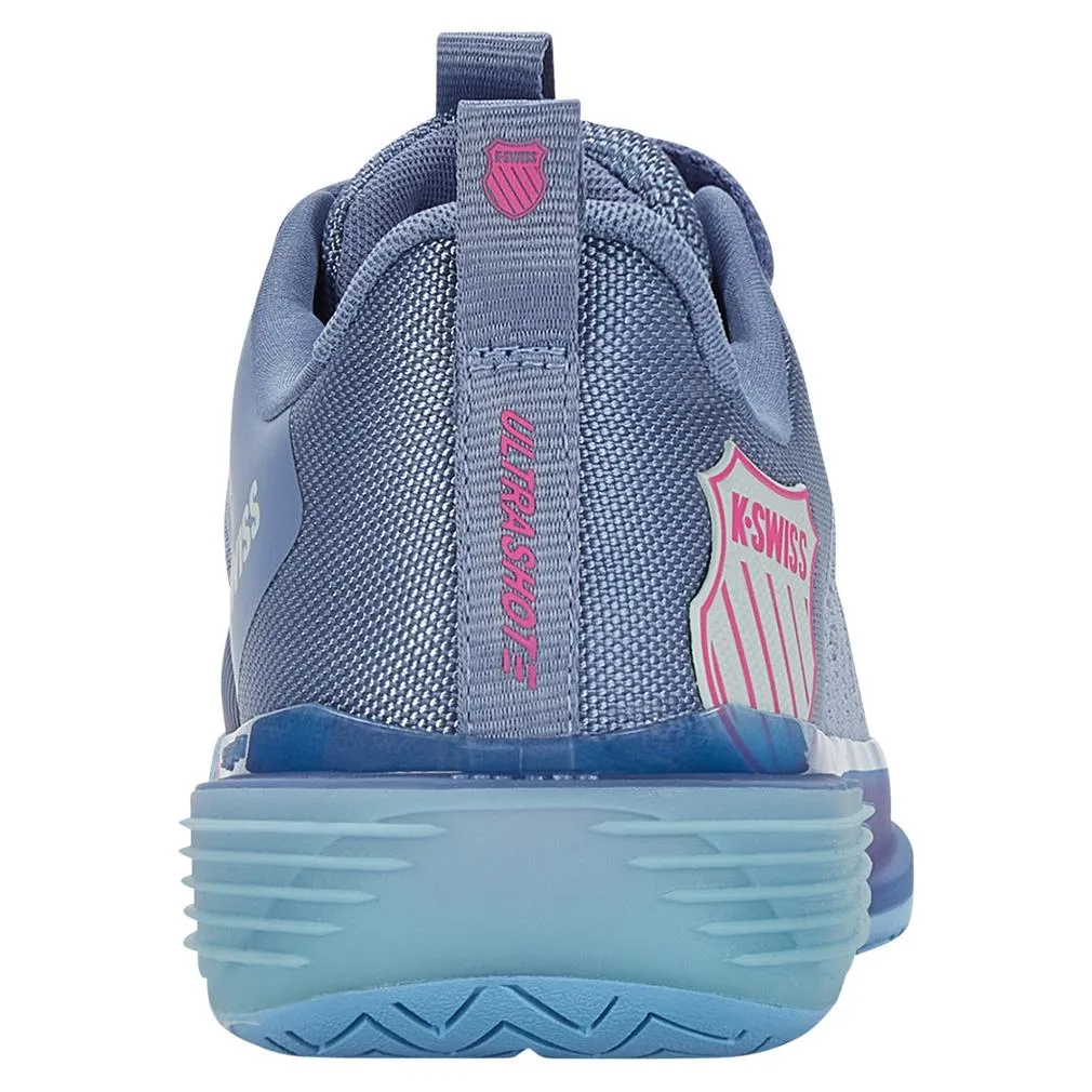 Women`s Ultrashot 3 Tennis Shoes Infinity and Blue Blizzard