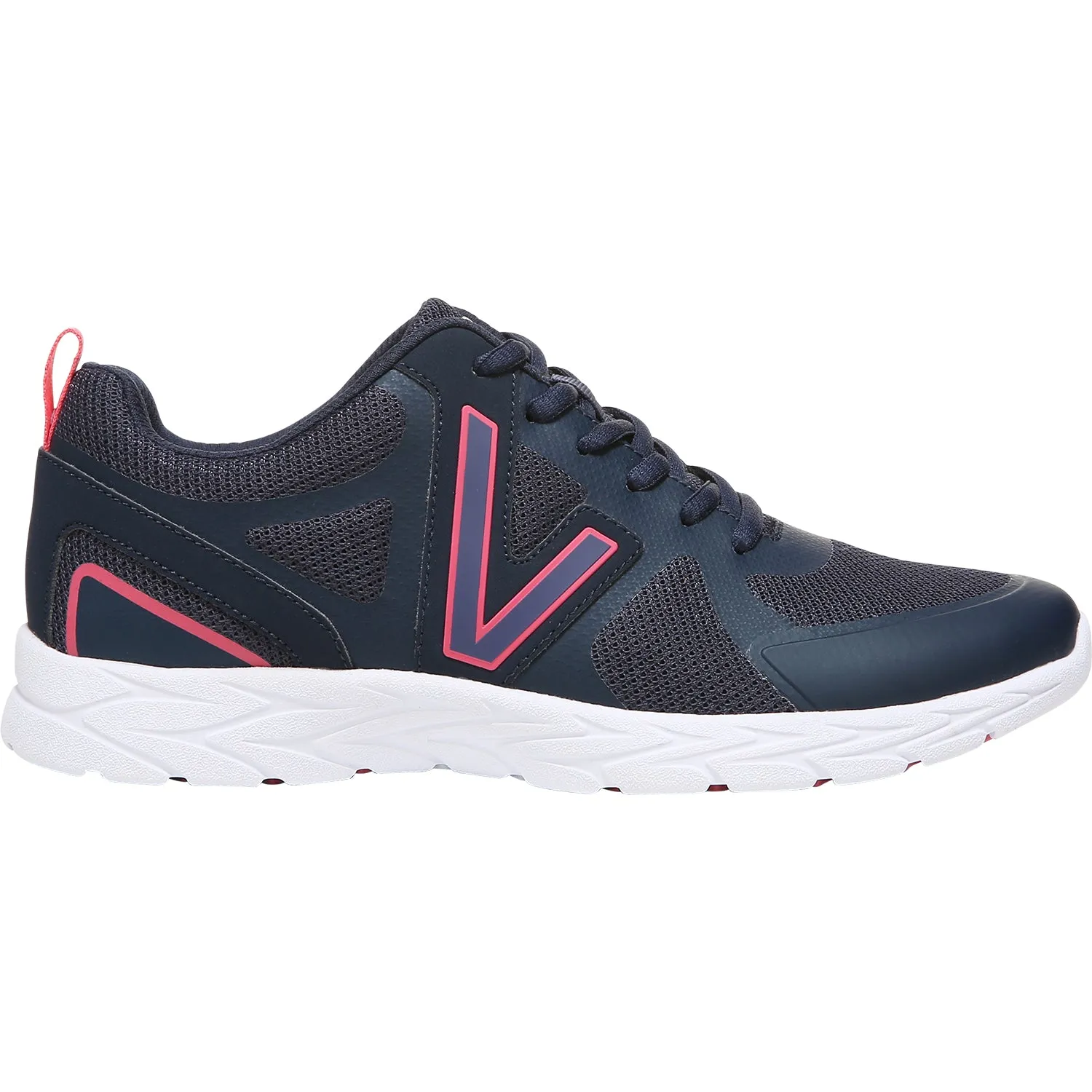 Women's Vionic Miles II Navy/Pink Mesh