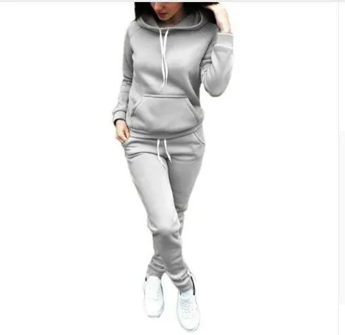 Women’s Wine Pullover Tracksuit for Autumn & Winter Activewear